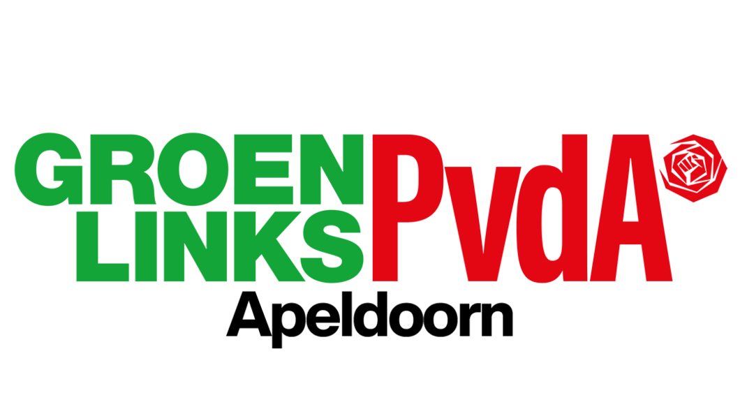 Gezamenlijk logo GroenLinks PvdA Apeldoorn