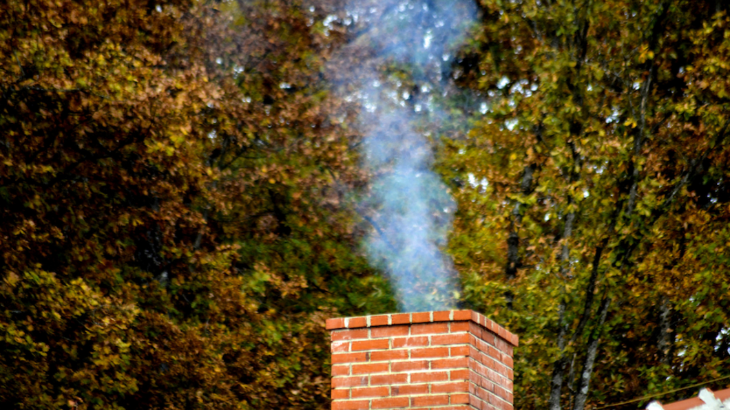 Rokende schoorsteen