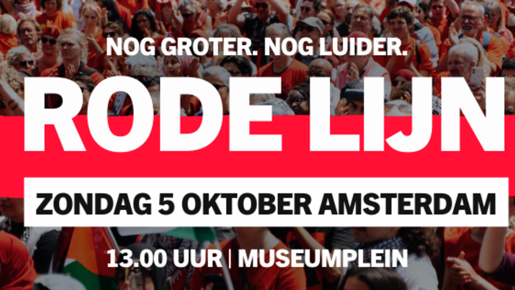 Rode Lijn banner