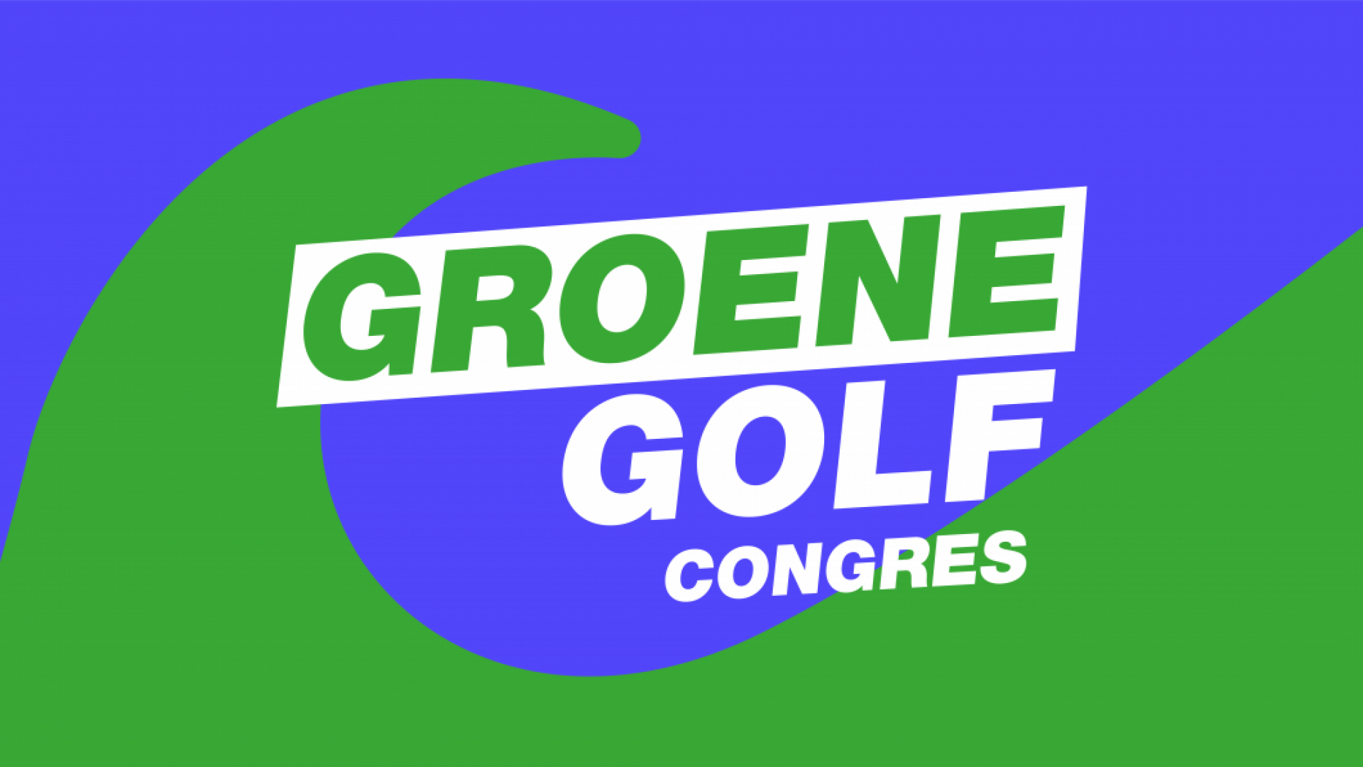 Groene Golf congres
