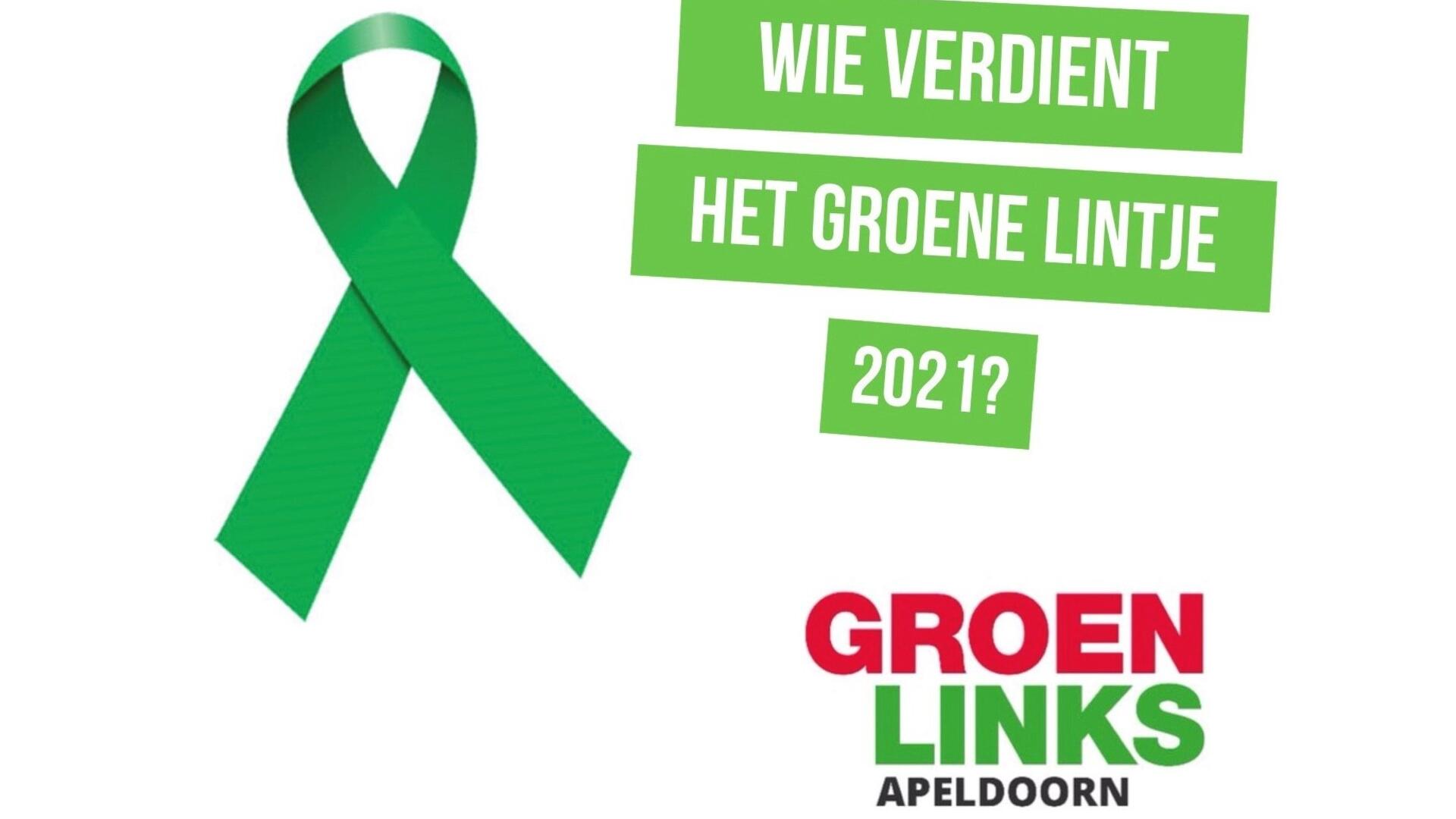 Nominatie groene lintje 2021