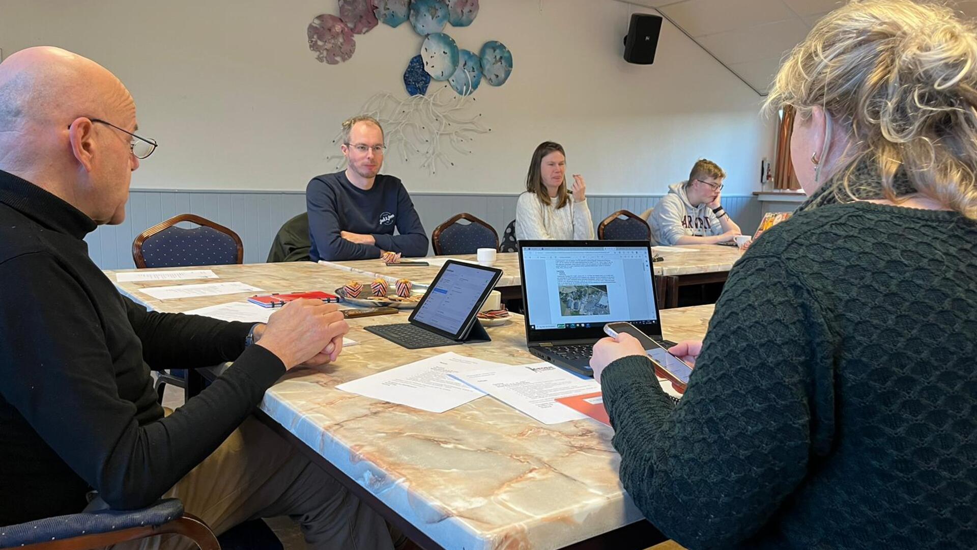 Fractievergadering Buurthuis Maasstraat